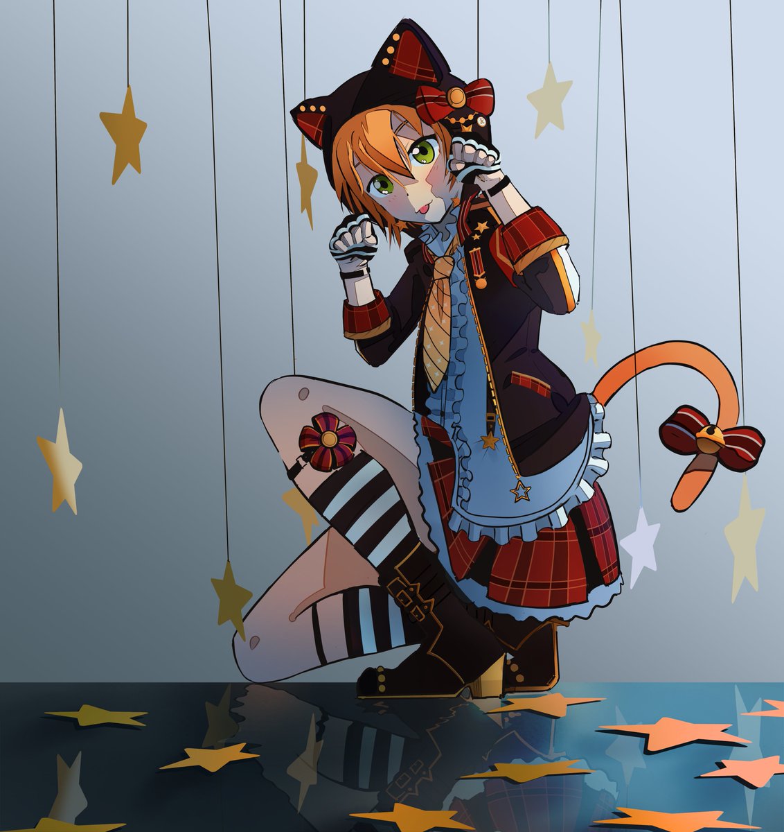 rin for a friend 
 #金曜凛ちゃんりんりんりん