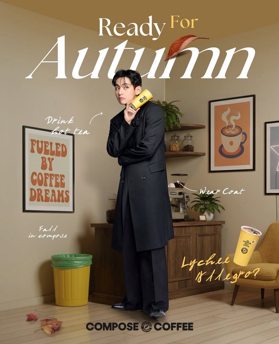 Nueva foto de Taehyung para Compose Coffee, EL ESTAN PERFECTO Y ES EL ESTÁNDAR DE TODAS LAS GIRLS ✨😍

V FOR COMPOSE COFFEE
COMPOSE COFFEE MODEL V
#TaehyungxComposeCoffee
