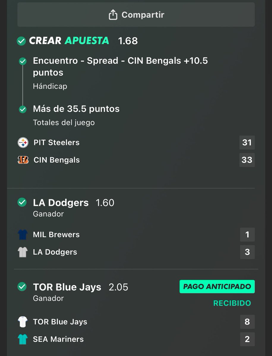 paconunezz's tweet photo. @PicksPicks5 Stackazo 10 va en parley https://t.co/rw2ipigG9j