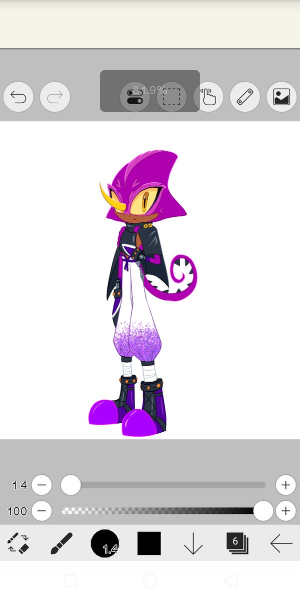 [W.I.P]

Working on my redesigns for Team Chaotix

Here's my Esipo redesign tehe &gt;:3