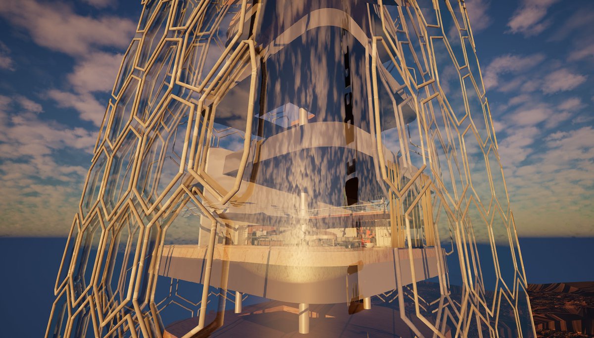 Coming up #ZenTower #ArchitecturalDesign #gameDev #VR #XR #Design <a href="/ArchDaily/">ArchDaily</a> #CGI #3dart