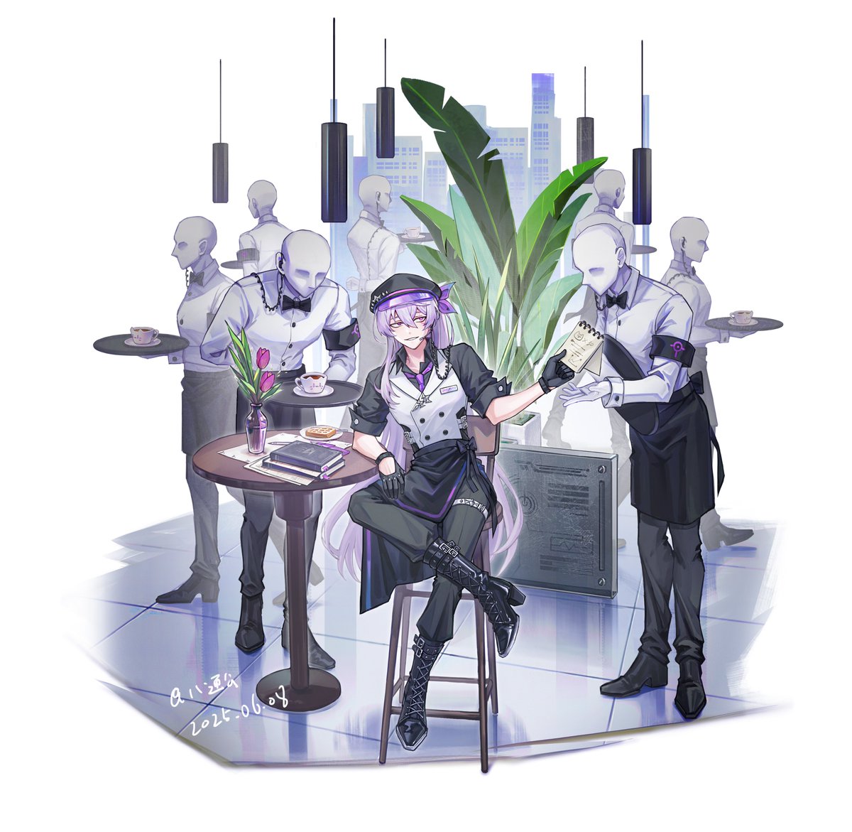 #ElsCollAB5 #Elsword #엘소드 #elsword_FA 
终于解禁了！憋了四个月，也许会做成立牌吧）
Finally, I can share my work! After 4 long months of keeping it under wraps, I'm so excited I could scream! 😭 Might even turn it into an acrylic stand... but that's a pie in the sky idea for now