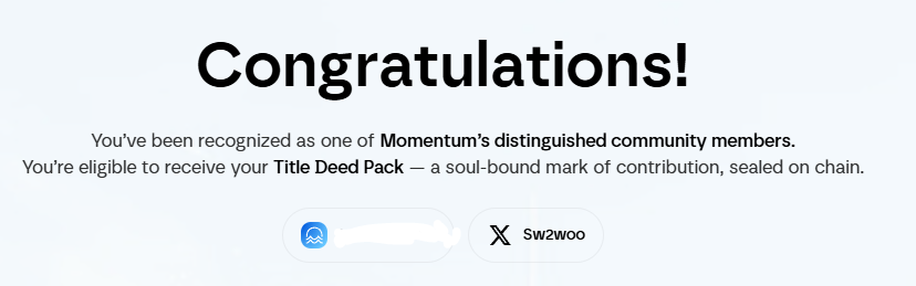 [ 모멘텀 DEED 노미네이트 해드립니다!! ]

어제는 분명 부적격으로 떨어졌구나 싶었는데

오늘 확인하니까 됐네요 <a href="/MMTFinance/">MomentumⓂ️Ⓜ️T</a>  감사합니다!
저도 다른 분들보단 늦지만 3분 노미네이트 해드리려고 합니다.

방법은 어렵지 않습니다.
내일 10/18일 밤까지
이 게시물 좋아요 / RT 해주시고 댓글