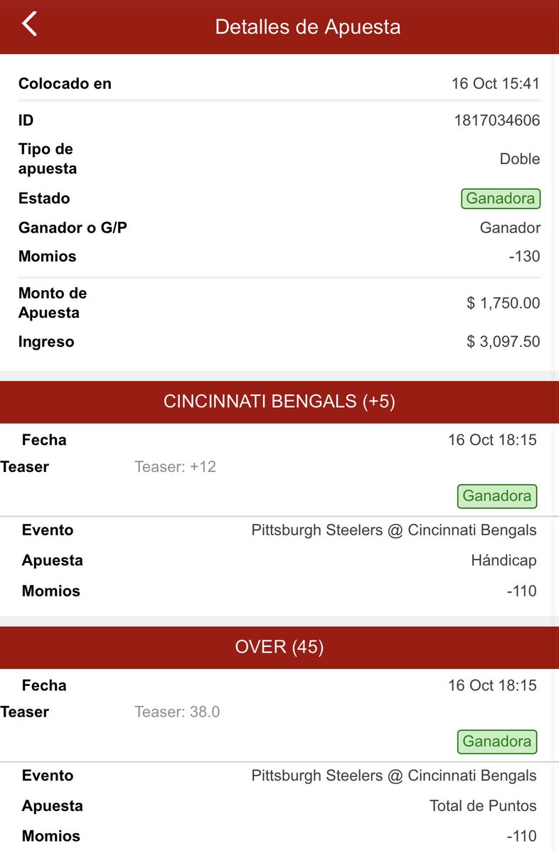 El Super Touch REGALA DINERO 🔥🔥🔥🔥

Seguimos INTRATABLES en los juegos de Jueves, nuevamente una lectura correcta acompañada de la apuesta certera para cobrar el teaser. 🤑🤑

Compártanos sus tickets ganadores…

<a href="/quiquegaray/">Enrique Garay</a> <a href="/arturobenavidez/">Arturo Benavidez</a> <a href="/jonathansierrag/">Jonathan Sierra</a>