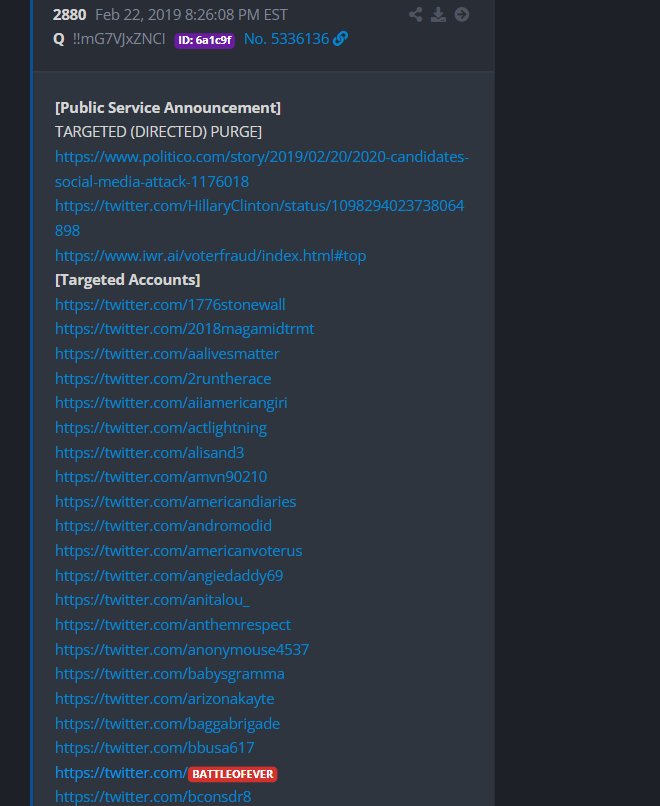 Redpill Drifter (@redpilldrifter) on Twitter photo Q posted <a href="/battleofever/">PatriotAsAMother 🇺🇸</a> as a targeted account.
When X was Twitter she was highly censored and then banned. Politicians targeted her. If you aren't following my wife then I highly recommend you do. Especially during this next phase of the awakening. You won't regret it. Q posted <a href="/battleofever/">PatriotAsAMother 🇺🇸</a> as a targeted account.
When X was Twitter she was highly censored and then banned. Politicians targeted her. If you aren't following my wife then I highly recommend you do. Especially during this next phase of the awakening. You won't regret it.