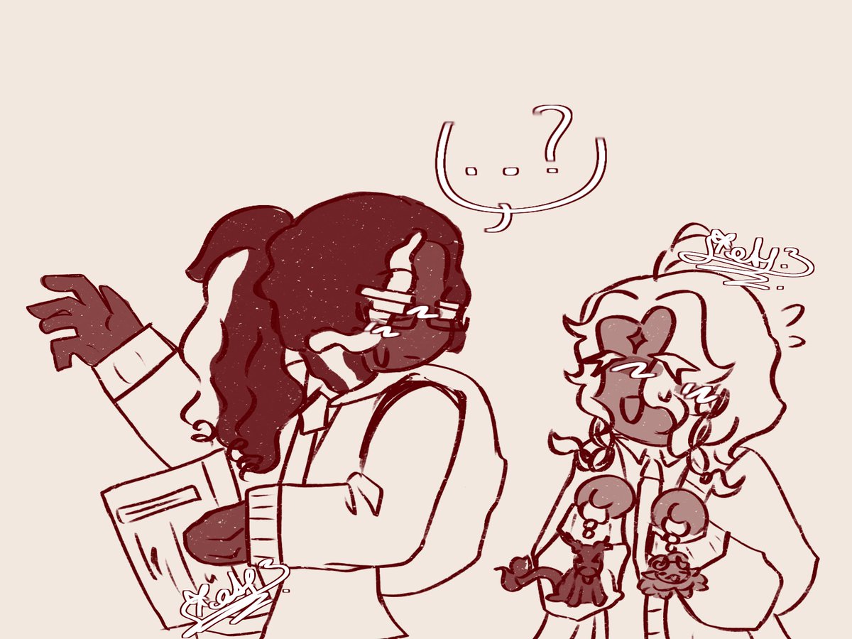whatis_l0v3al's tweet image. #PureCacaoweekFall25 Day: AU
Highschool Au cause yeah
#purecacao #darkcacacookie #purevanillacookie #cookierunkingdom #cookierun