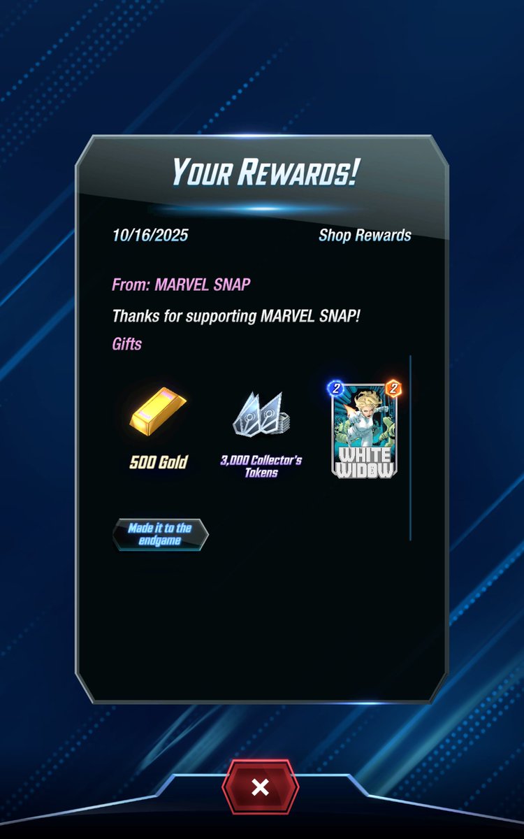 IREMIXx_snap's tweet image. Got my prize for getting #9 place on the #goldengauntlet qualifiers this past weekend thanks @MARVELSNAP @ItsGuestGaming for putting this together, see you in worlds