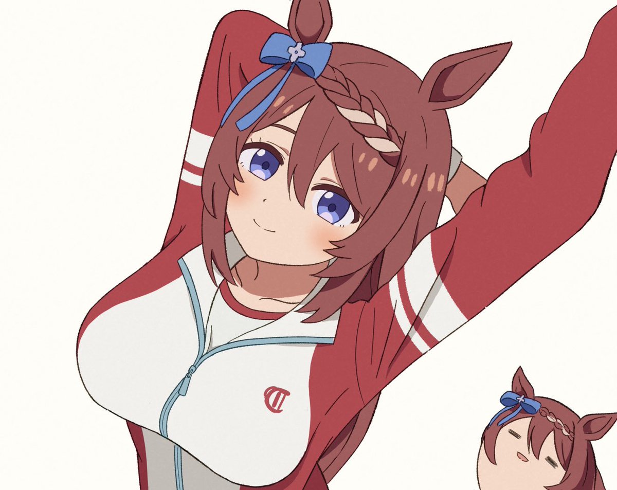 1020kito's tweet photo. クリークはシングレアニメのが一番好きかも
#ウマ娘 #シングレ https://t.co/hYdBXeMADB