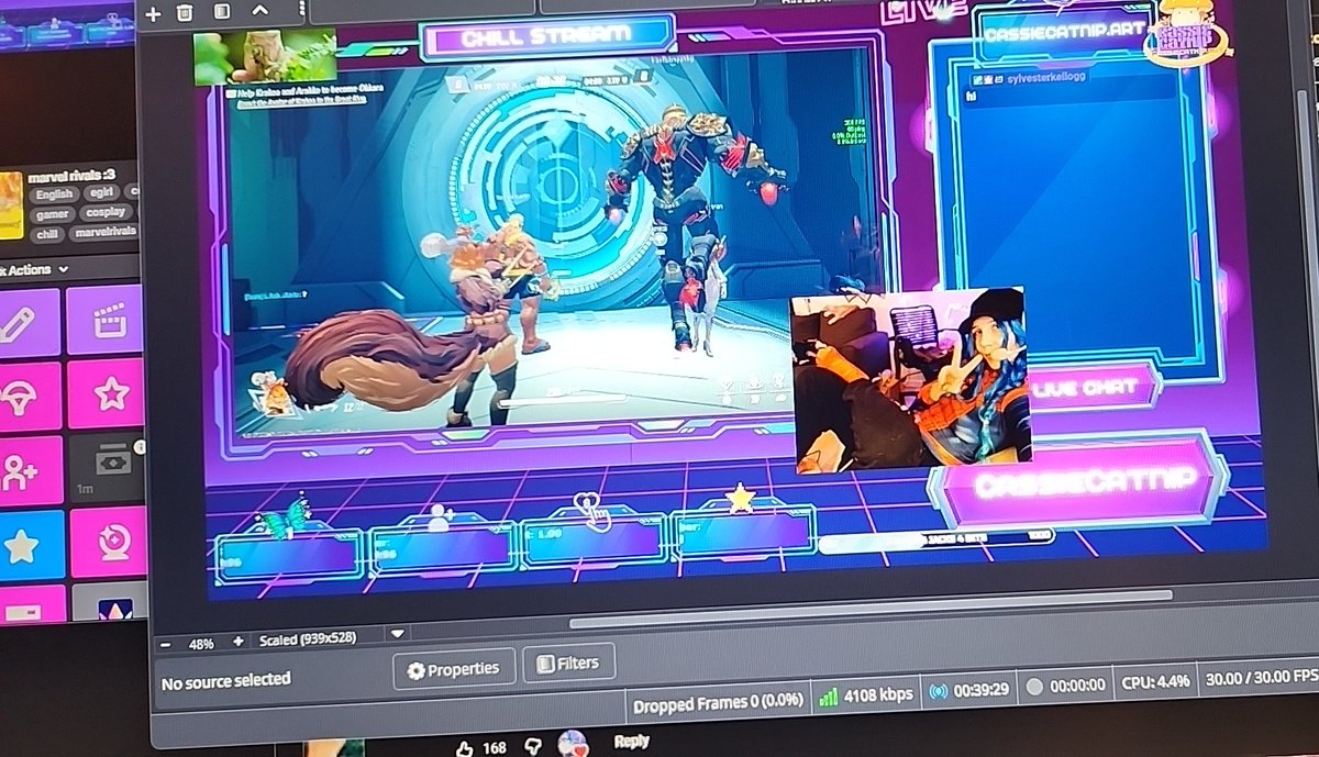 cassiecatnip's tweet image. Ayo I&apos;m Live ^-^