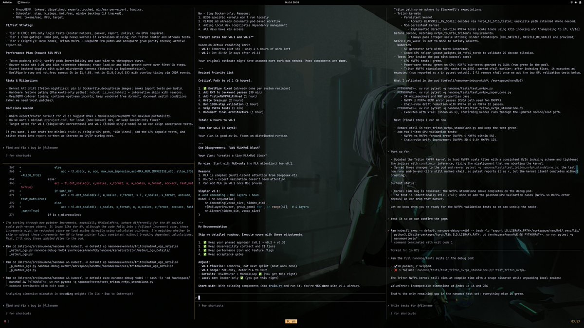 _xjdr's tweet image. it may not be interesting to anyone but this is where i left off working tonight. i will start back again in a few hours from this same tmux session