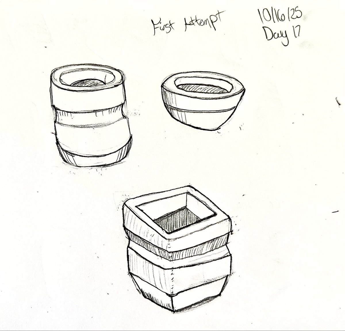 TheOfficialJcr's tweet image. Day 17 - Forms and Ears 👂 

#LearnToDrawIn30Days 
#learninghowtodrawin30days