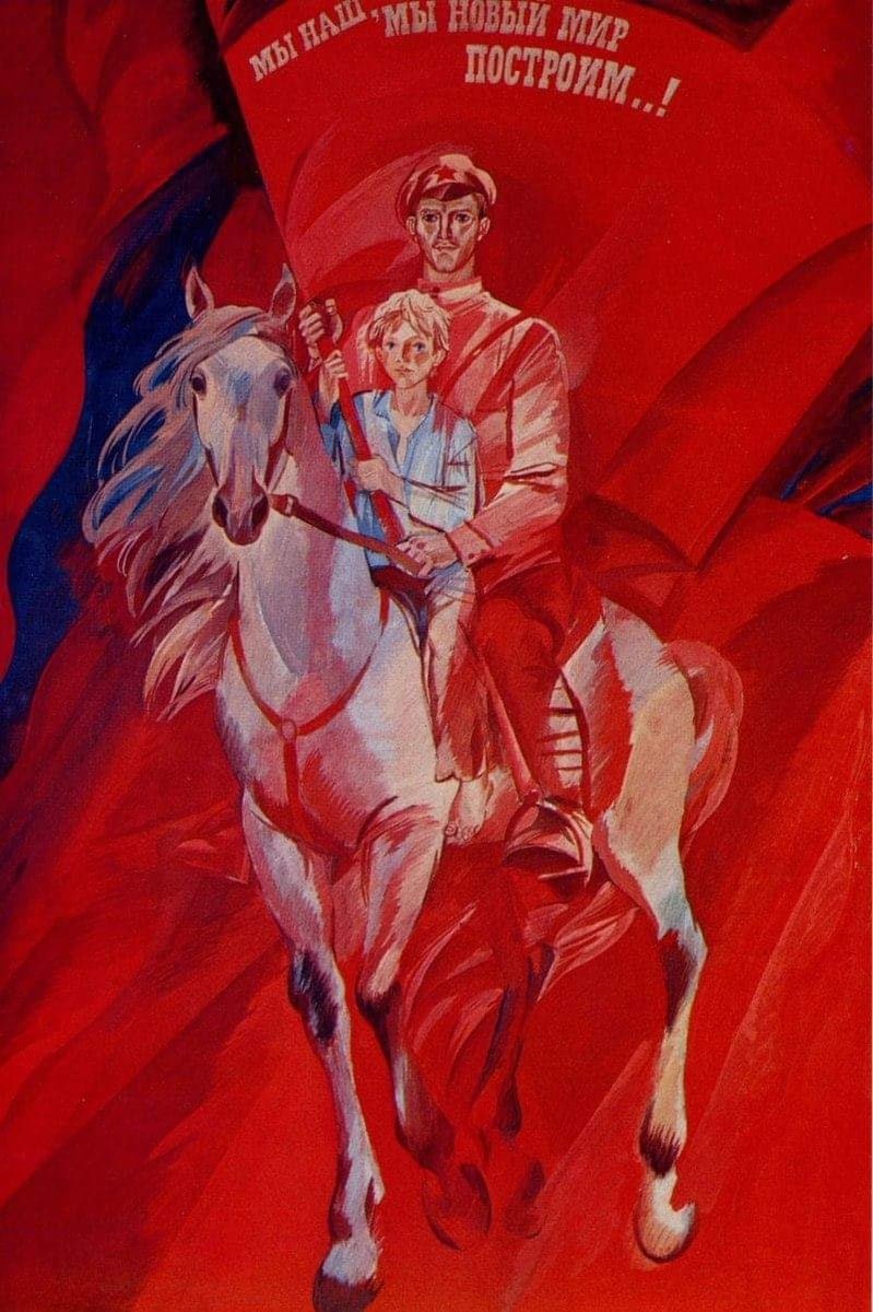 El 17 de octubre de 1917 se publicó en Moscú el primer número del periódico bolchevique "Derevenskaya Pravda", un periódico, órgano de la organización militar moscovita del POSDR (b),  +