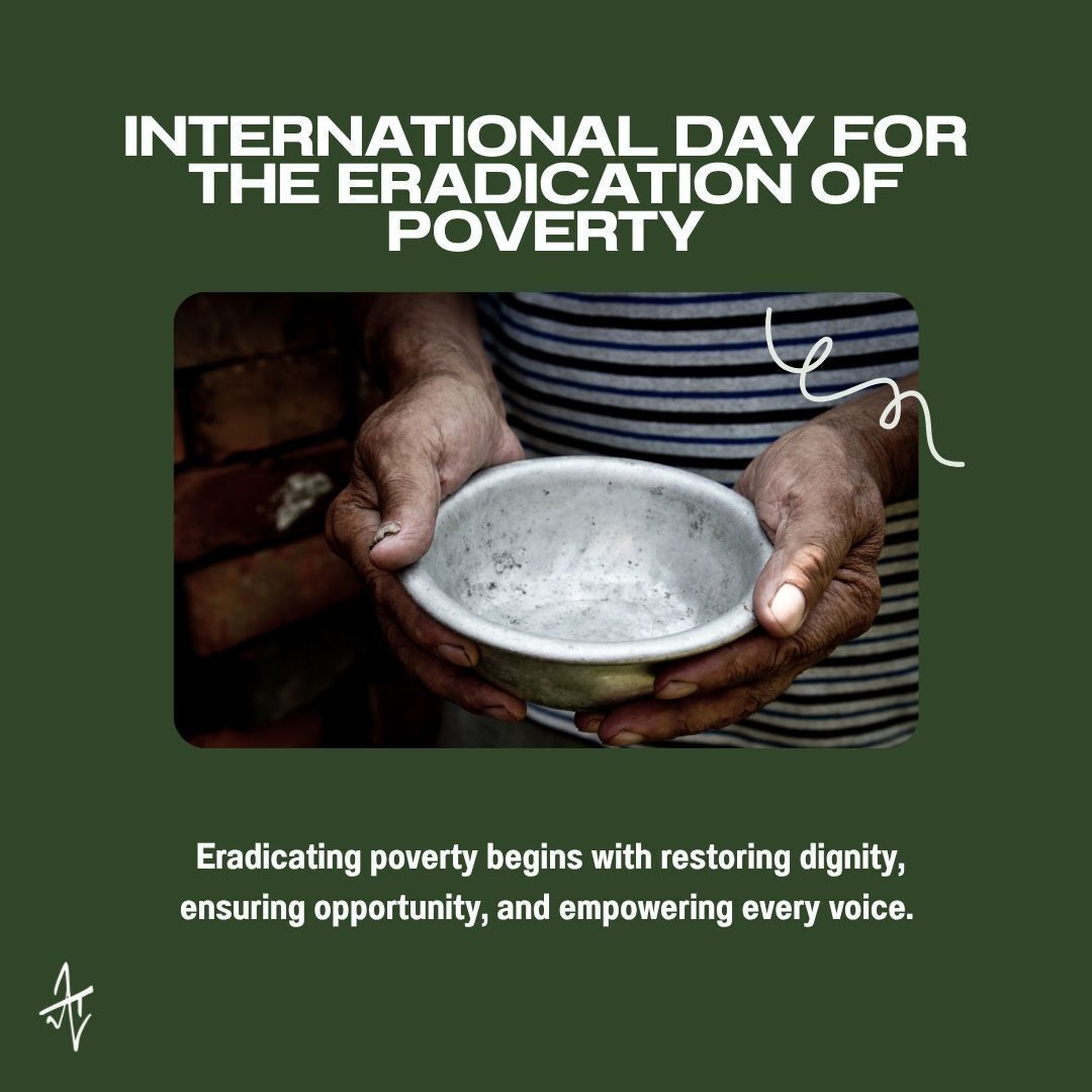 AkkshyeTulsyan's tweet image. Today, we stand together to end poverty and empower every human life 🌍✊. Let’s create a world where dignity, opportunity, and hope are universal.
#EndPoverty #ZeroHunger #InternationalDayForTheEradicationOfPoverty