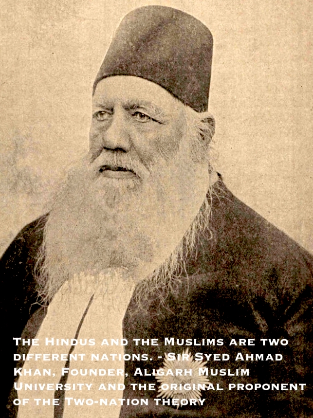 Anand Ranganathan (@aranganathan72) on Twitter photo "The Hindus and the Muslims are two different nations. The 1857 revolt was an act of Bastardliness. The English should remain in India forever."
Bigoted, Servile, Casteist, Misogynist - revisiting the real Sir Syed Ahmad Khan, missing from our textbooks.
1. Sir Syed Ahmad Khan "The Hindus and the Muslims are two different nations. The 1857 revolt was an act of Bastardliness. The English should remain in India forever."
Bigoted, Servile, Casteist, Misogynist - revisiting the real Sir Syed Ahmad Khan, missing from our textbooks.
1. Sir Syed Ahmad Khan