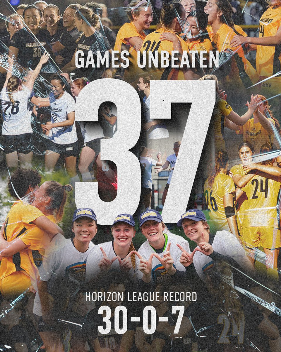 UNTOUCHABLE 🤯

Consider the Horizon League Regular Season Unbeaten Streak broken with #3️⃣7️⃣ tonight 💥

#MKESoccer | #ForTheMKE | #HLWSOC