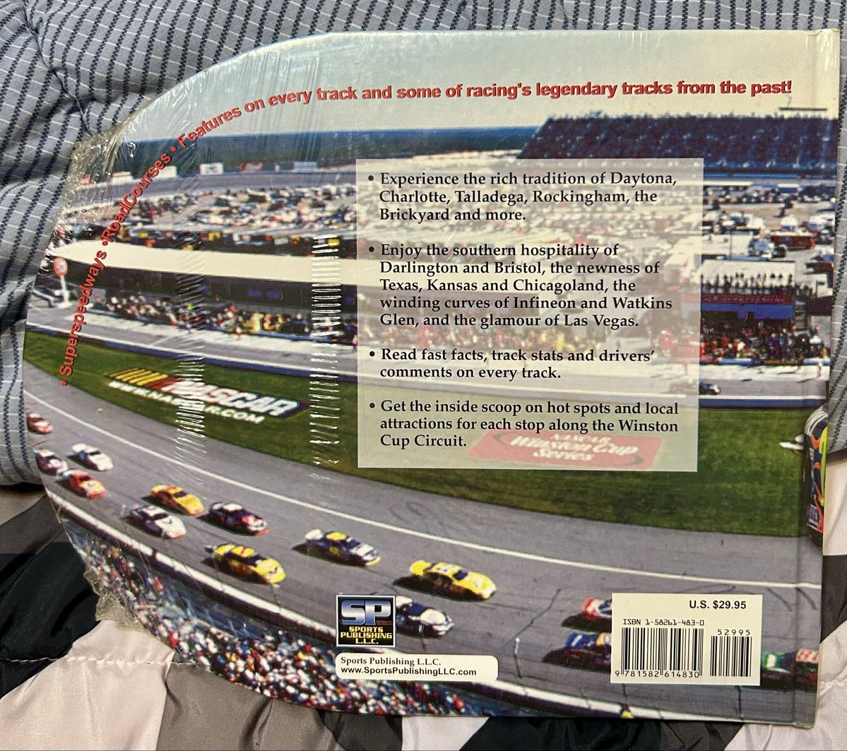 🚨NASCAR GIVEAWAY🚨Talladega Superspeedway is this weekend &amp; up 4 grabs is a brand new unopened book of Nascar Tracks! Like &amp; RP this tweet! You must be following me 2 win! Who’s taking the 🏁? #TBBCrew #TBBReposts Let’s Goooooo! 🔥