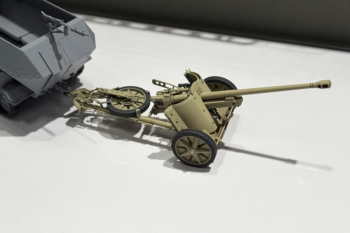 タミヤの1/35ミリタリーミニチュアシリーズ最新作、Pak38は射撃姿勢か牽引姿勢かを選択して製作できます。フィギュアの仕上がりにも注目！
#全日本模型ホビーショー
#全日本模型ホビーショー2025