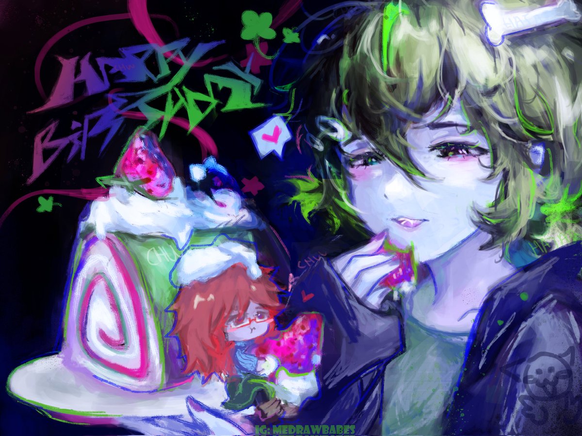 Birthday gift for my friend clover :-3