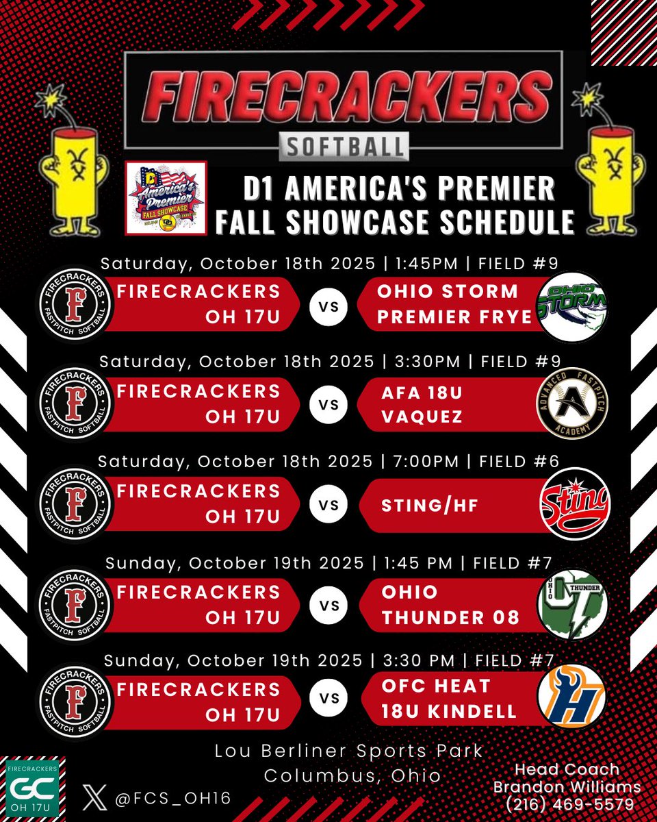 Heading back to Berliner this weekend! Hope to see you there! 🥎💪🔥