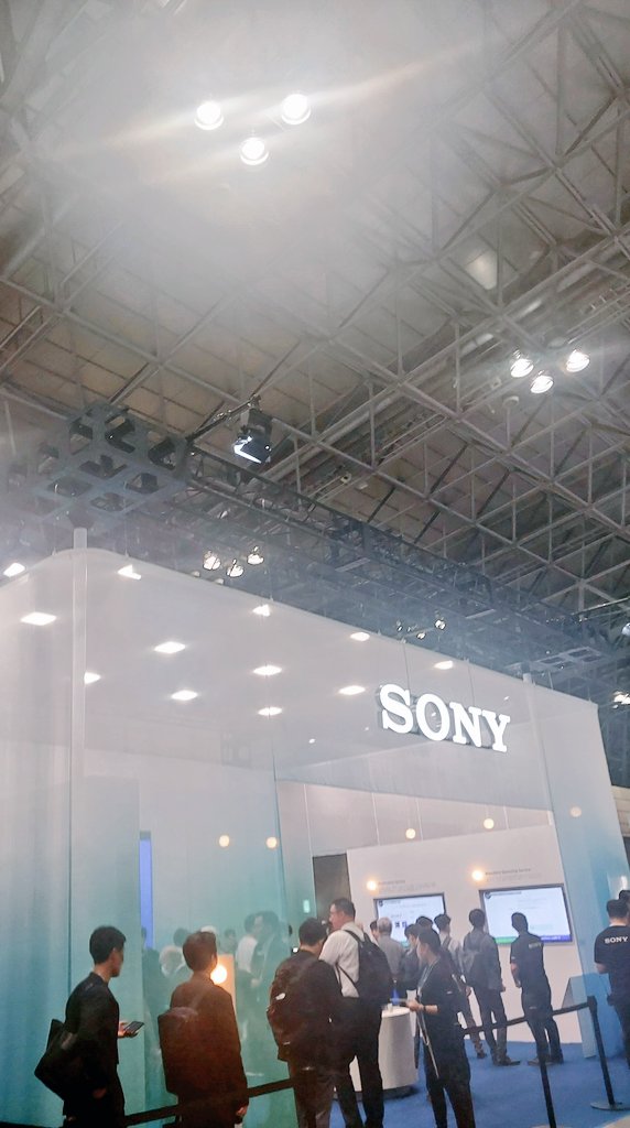 chisa818125's tweet image. CEATEC SONYさんのブースでもらったノベルティバック シンプルで良き✨

 #CEATEC2025  #SONY