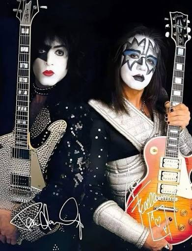 <a href="/PaulStanleyLive/">Paul Stanley</a> You and Ace are the reason I learned to play guitar. KISS gave me a laser focus and purpose at 13 years old and changed the couse of my life forever. Ace was a huge part of that. His legend will live forever.

This is my favorite picture of you two.