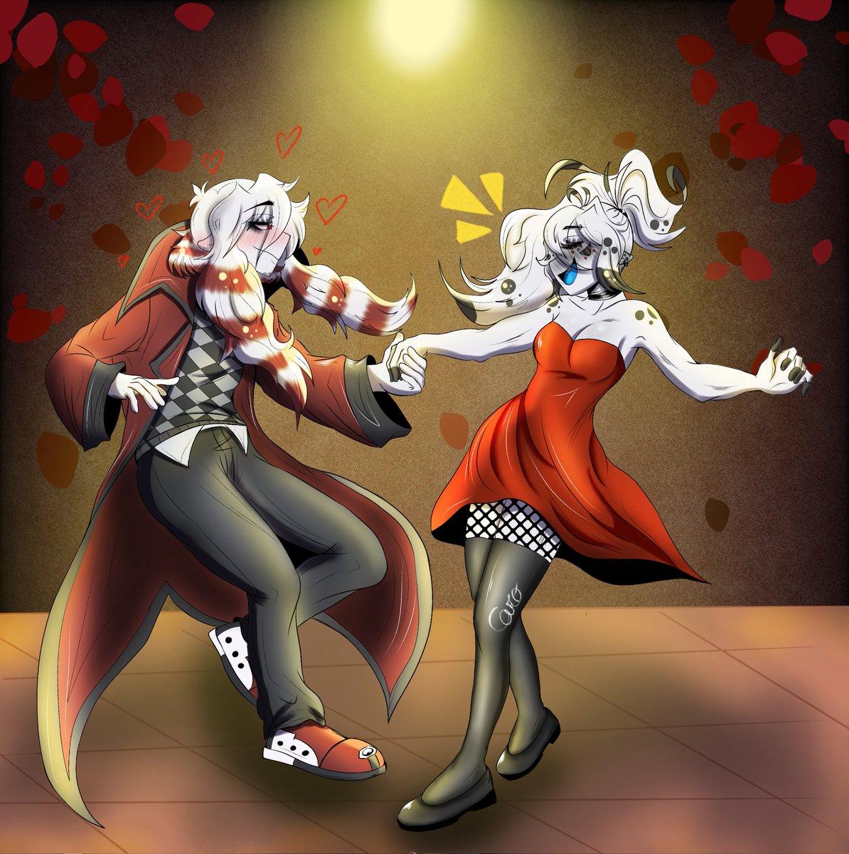 Dance ❤️🖤✨️
#Br0kenColors 
#Br0kenColorsDamon 
#Br0kenColorsOC 
#digitalart