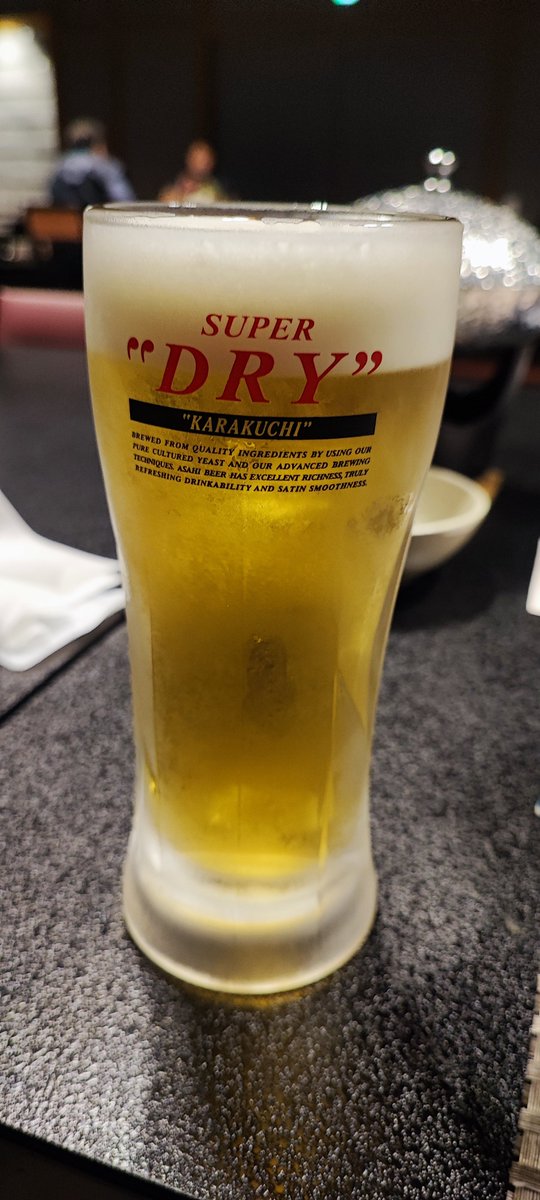 とりあえずビールでkpします