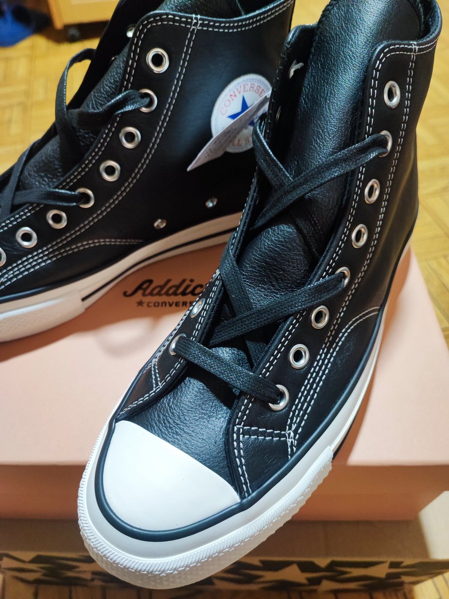 オールレザーのコンバース届きました👟😁