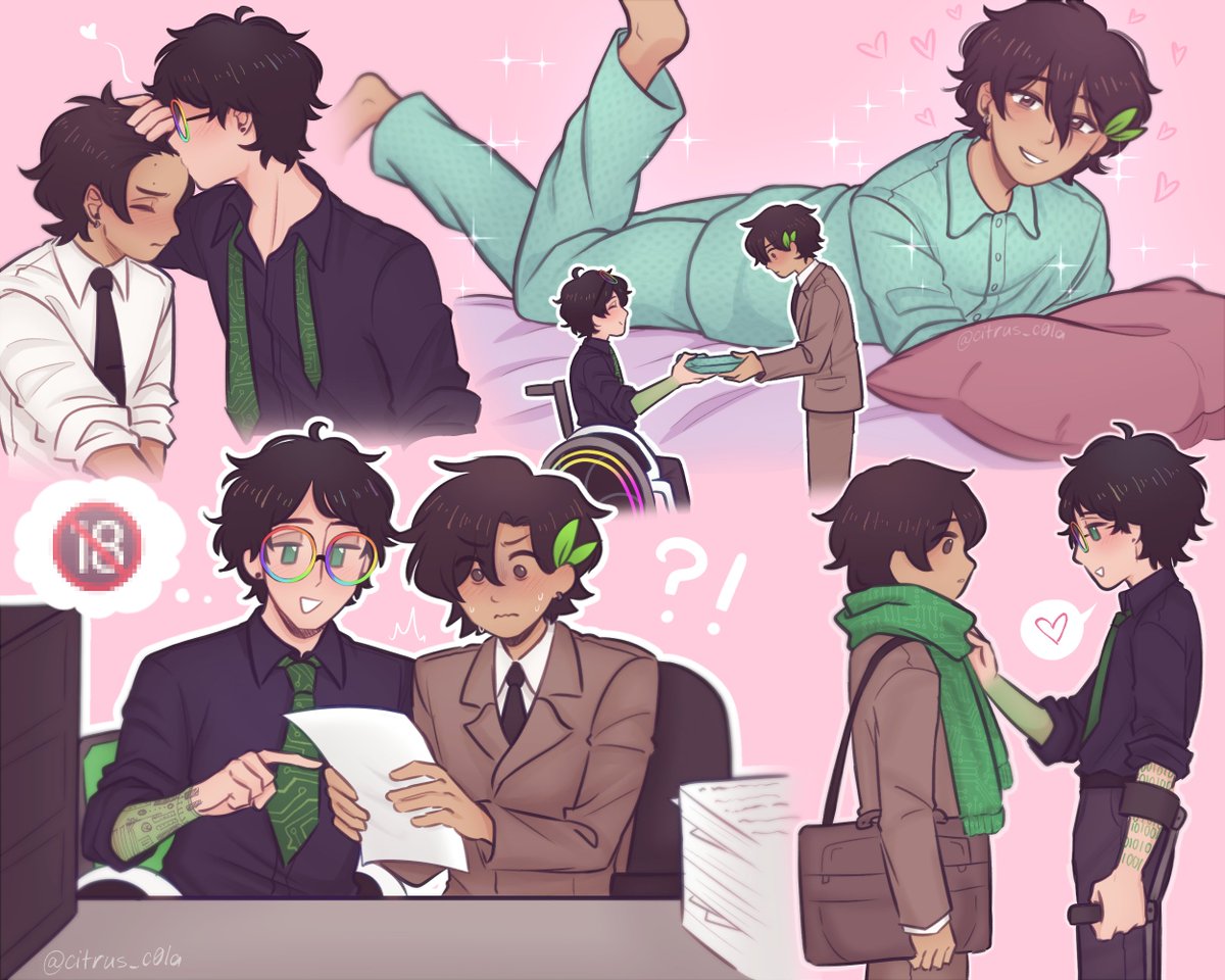 citrus_c0la's tweet image. #Mactober day 15 (late asf) - Office Mac
mind reading powers and a freaky coworker