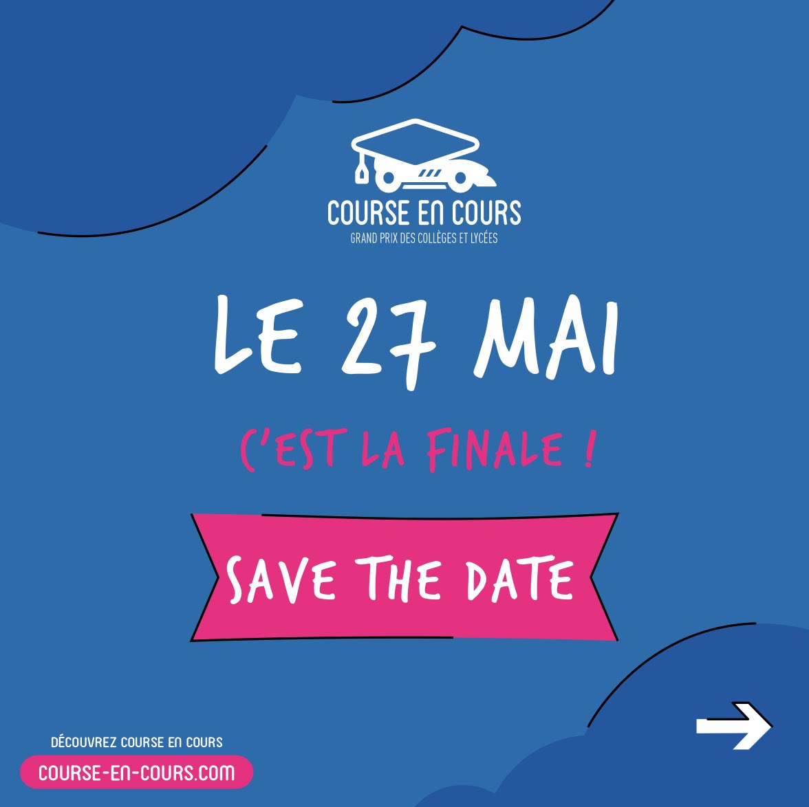 CourseEnCours's tweet image. 📆 Le calendrier #CourseEnCours 2025-2026 est en ligne ! 

Un outil pour accompagner les équipes jusqu’à la finale le jour J 🏁.

#20eEdition
