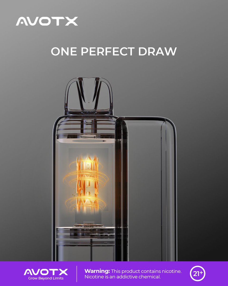 avotxofficial's tweet image. Two hearts. One pulse.
When the dual mesh fires in sync, vapor turns into rhythm.
Smooth. Dense. Alive.
Tech can perform — but this one feels.

#NEXUSS #DualCorePower #FeelThePulse #VapeWithSoul