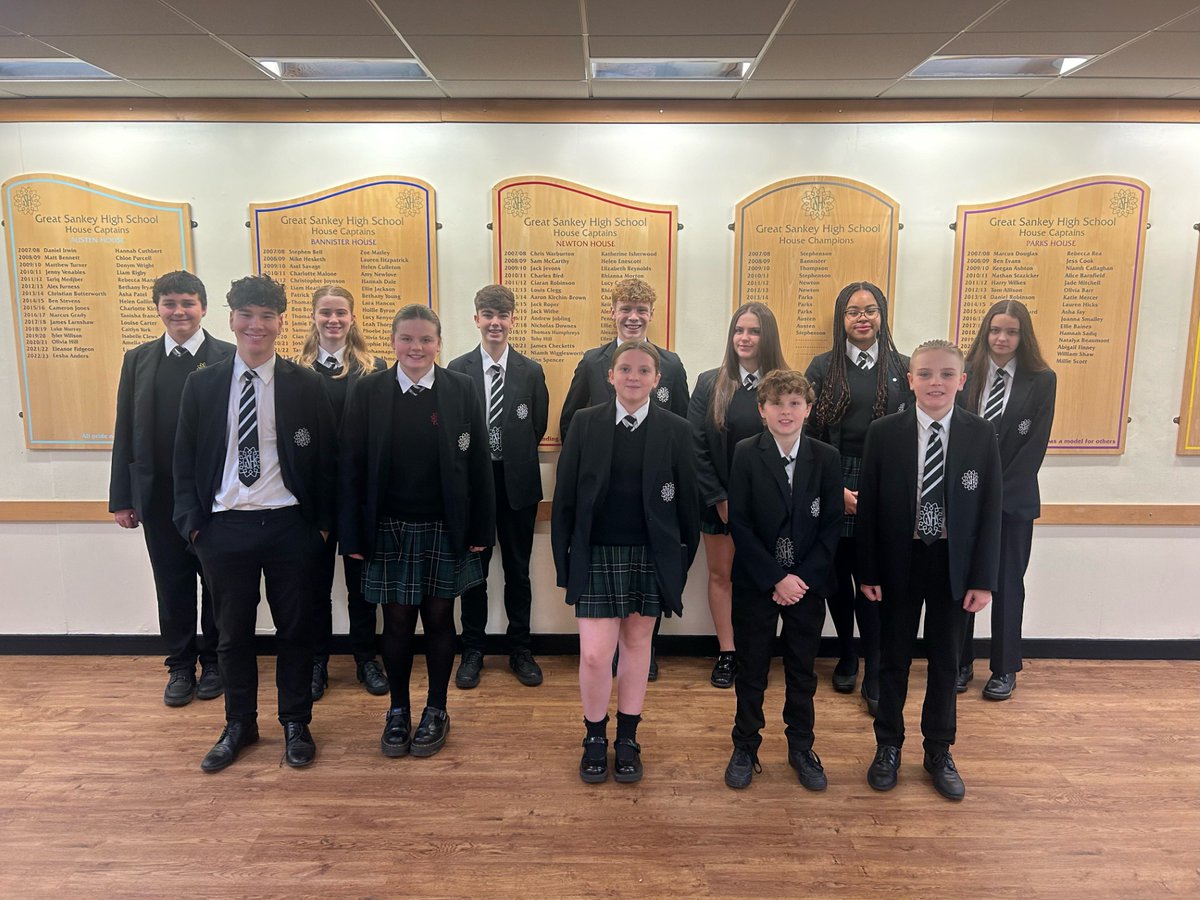 🌟 Meet our Junior Leadership Team! 🌟
From Year 7 to Year 11, our pupils are shaping school life, running initiatives &amp; representing the pupil voice.

Read more about their roles and impact: greatsankey.org/news/2025-10-1… 👏

#JuniorLeadershipTeam #PupilVoice #StudentLeaders