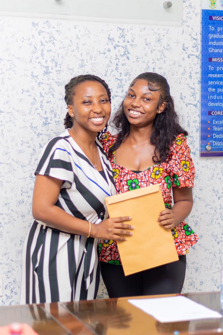 A new chapter begins! 🎉 WiSe KNUST proudly welcomes our new Women's Commissioner <a href="/Akua_Bonsu28/">Akua Serwaa Bonsu</a>. May your leadership inspire, empower, and elevate every woman in STEM. Let’s soar together!"