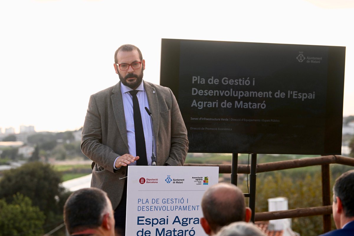 matarocat's tweet image. NOTÍCIA // Mataró presenta el Pla de Gestió i Desenvolupament de l’Espai Agrari
tinyurl.com/zy7v37k4