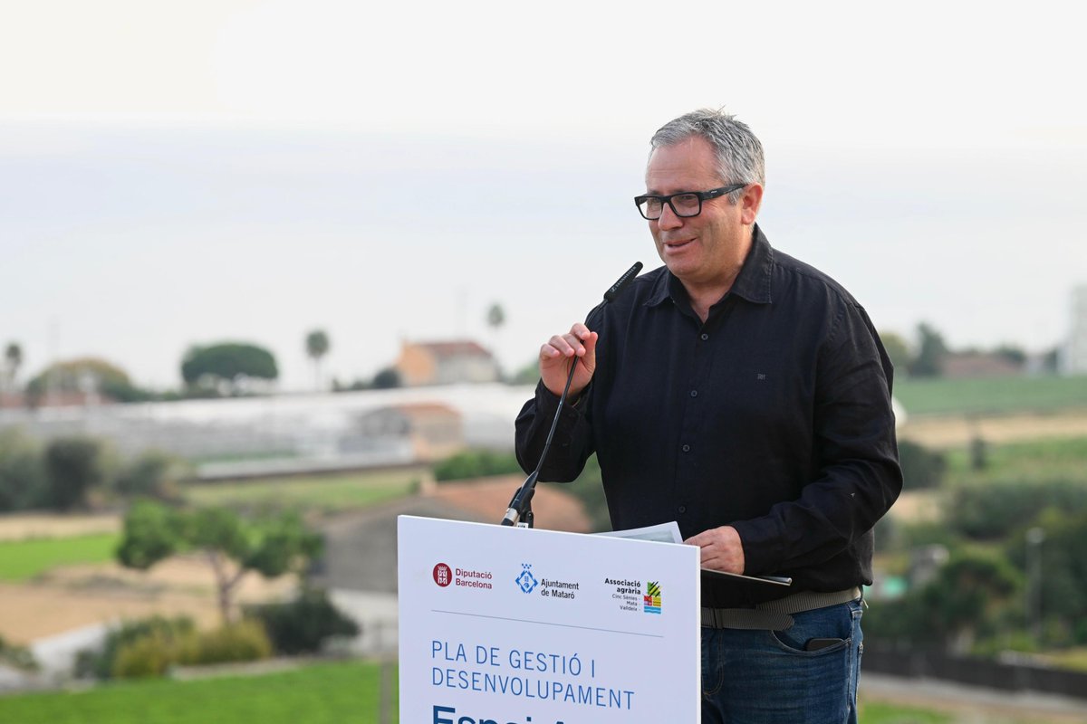 matarocat's tweet image. NOTÍCIA // Mataró presenta el Pla de Gestió i Desenvolupament de l’Espai Agrari
tinyurl.com/zy7v37k4