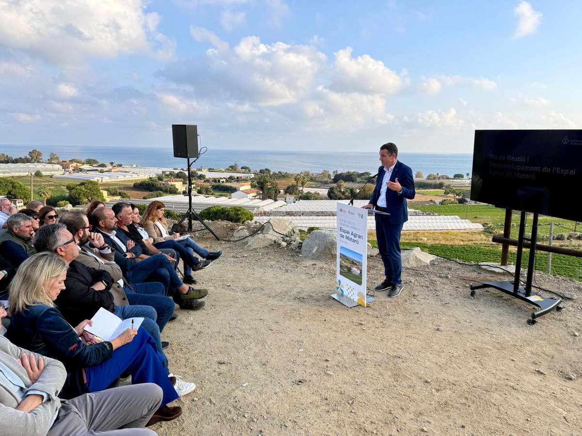 matarocat's tweet image. NOTÍCIA // Mataró presenta el Pla de Gestió i Desenvolupament de l’Espai Agrari
tinyurl.com/zy7v37k4