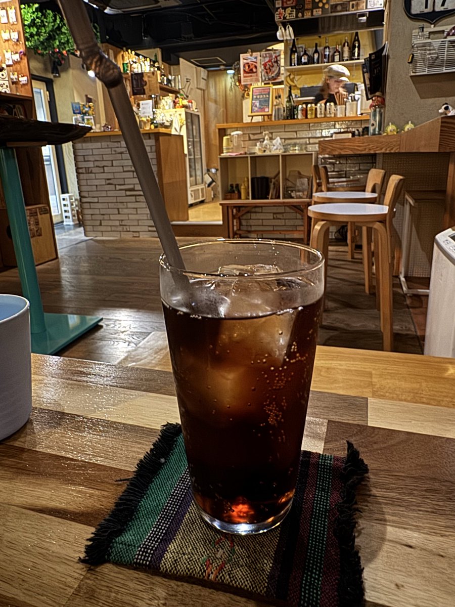 demonic89253549's tweet photo. 久しぶりにアメリカ村のBoomBoomCafeに来ちゃいました。
#アメリカ村
#BoomBoomCafe https://t.co/tQZTRFokys