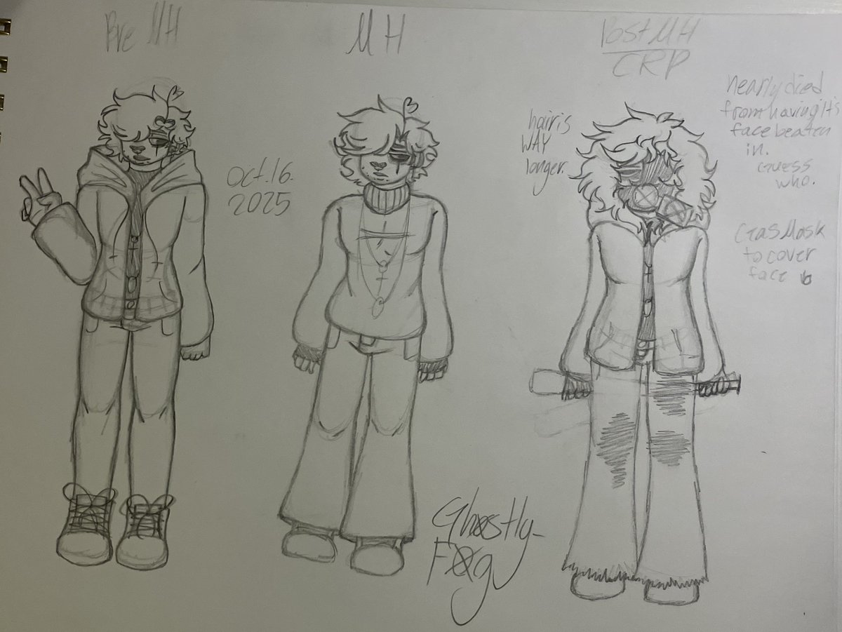 GhostlyFog_'s tweet image. First two pieces done by oomfie @.StrawberryMinkk