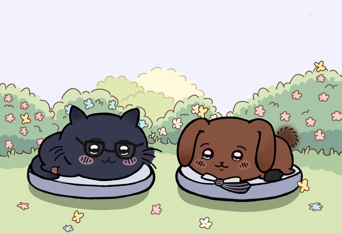 bowkechi's tweet photo. #yumetwt  #rennie  #yumeship

☕ :  say,  what  if  we  turn  into  chiikawas ? 
🍎 :   ??  don't  start  being  foolish. 

©  monkeydshreya  !!! https://t.co/3kF7f7zKWM