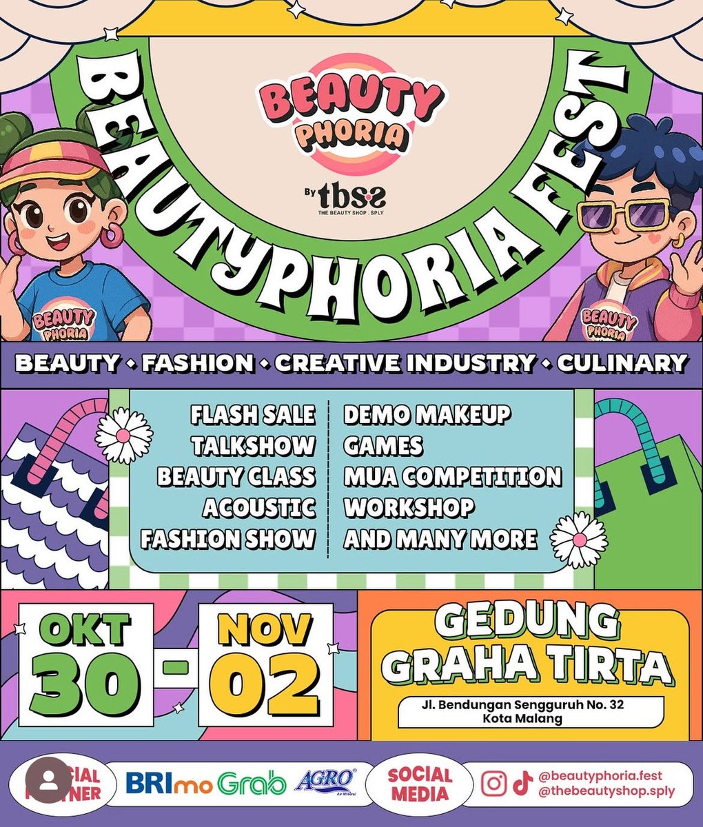 eaudedaisy's tweet photo. hi teman-teman aku open jastip beautyphoria 2025 di malang ya‼️ tahun kemarin diskonnya up 90% dan banyak fs skincare, makeup, parfum dl. kl mau rejastip jg bisa bangettt feenya flat buat km!! ✈️✈️￼ #zonauang https://t.co/38Xqfs3dqH