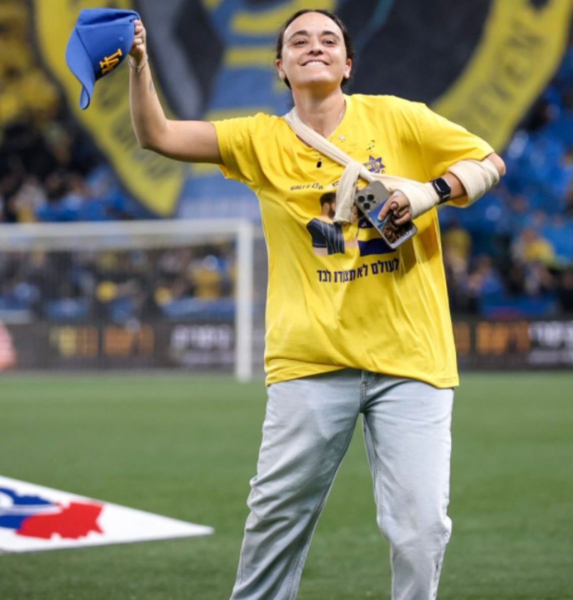 British-Israeli Emily Damari was kidnapped and held hostage for over 15 months by Hamas terrorists in Gaza. They also shot off her finger.

A diehard Maccabi Tel Aviv fan, she’s now banned from attending the Aston Villa match - by British police, incited by an extremist local MP.