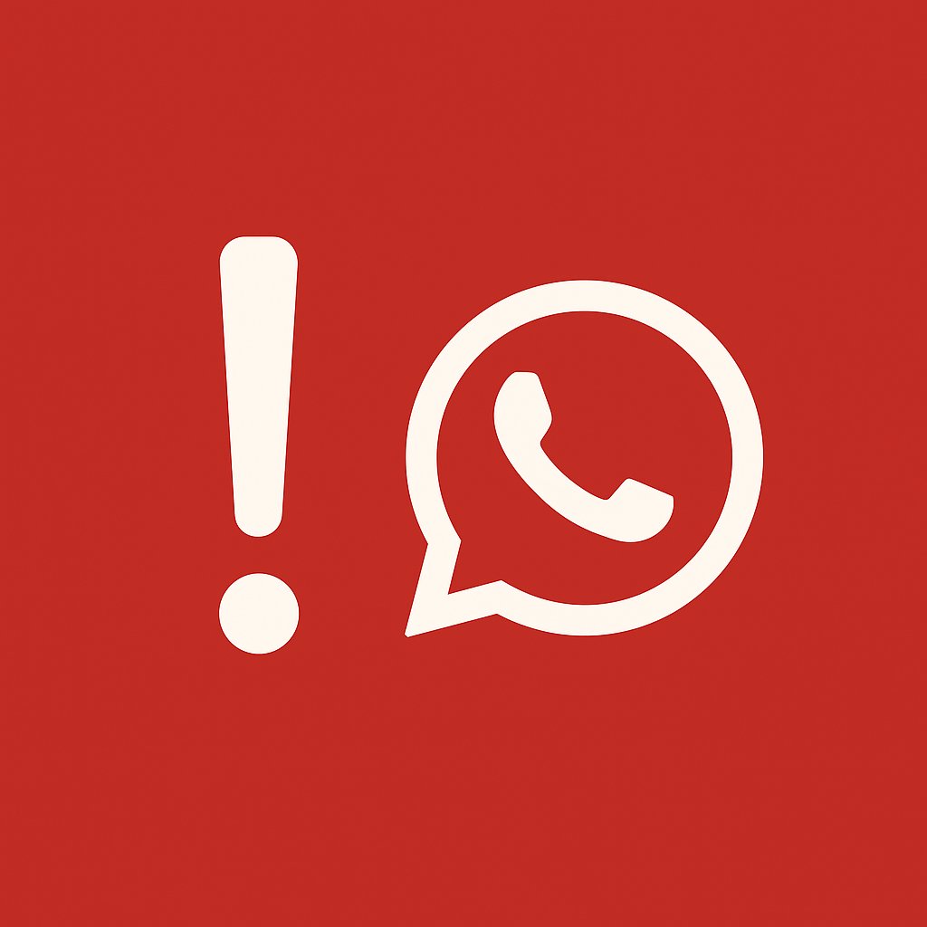 🚨 Útok zneužívající mé jméno a identitu bohužel pokračuje. 🚨

Po včerejších klamavých reklamách na sociálních sítích se rozšířil i na WhatsApp.

📵 Pokud vás někdo mým jménem kontaktuje a nabízí „investiční“ či finanční produkty, okamžitě zablokujte a nahlaste. 📵

S těmito