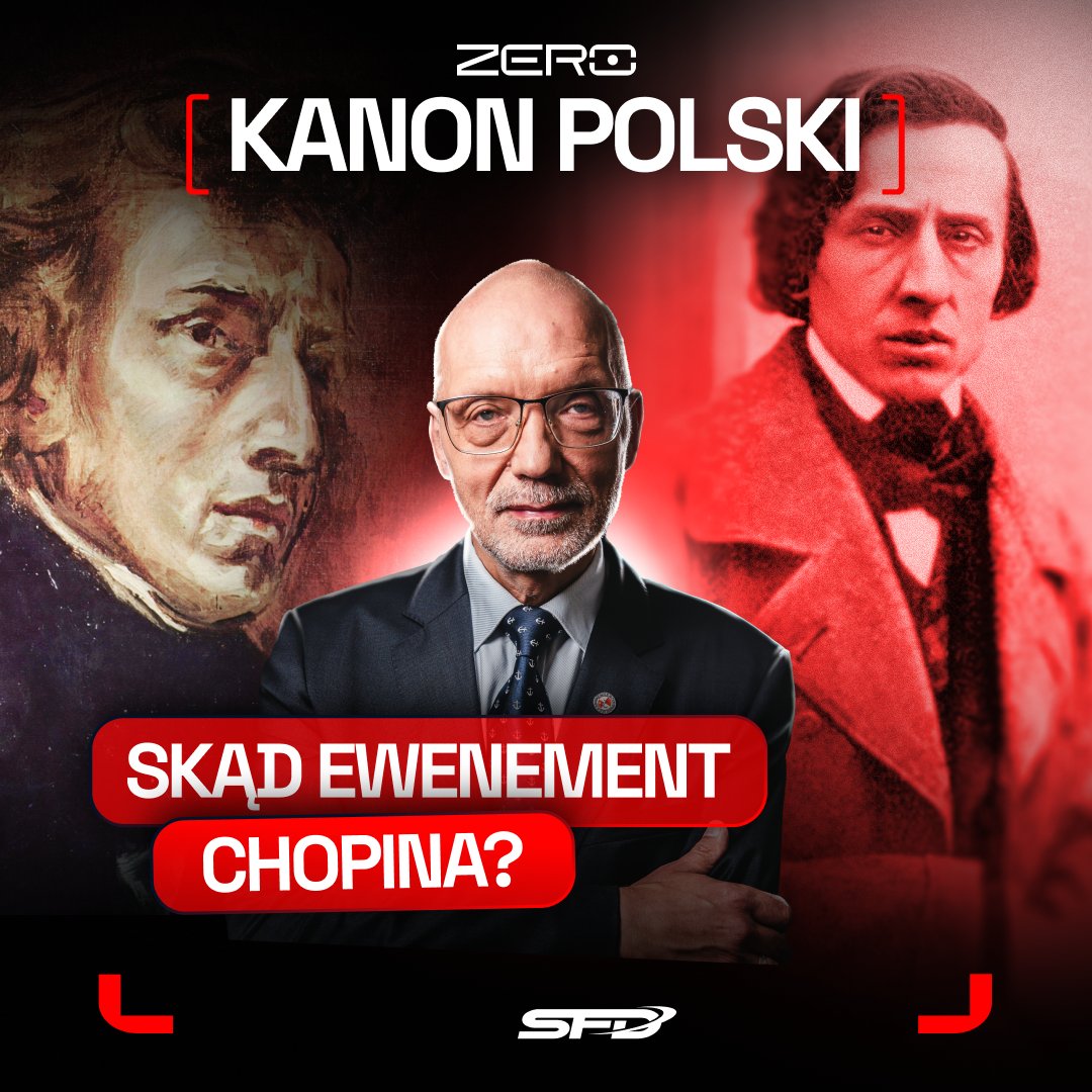 🎵 Dziś obchodzimy 176. rocznicę śmierci Fryderyka Chopina. Z tej okazji przypominamy materiał prof. Andrzeja Nowaka o sylwetce najwybitniejszego polskiego kompozytora i pianisty. 🎹

A już dziś o 20:30 zapraszamy na program wieczorny poświęcony Konkursowi Chopinowskiemu!