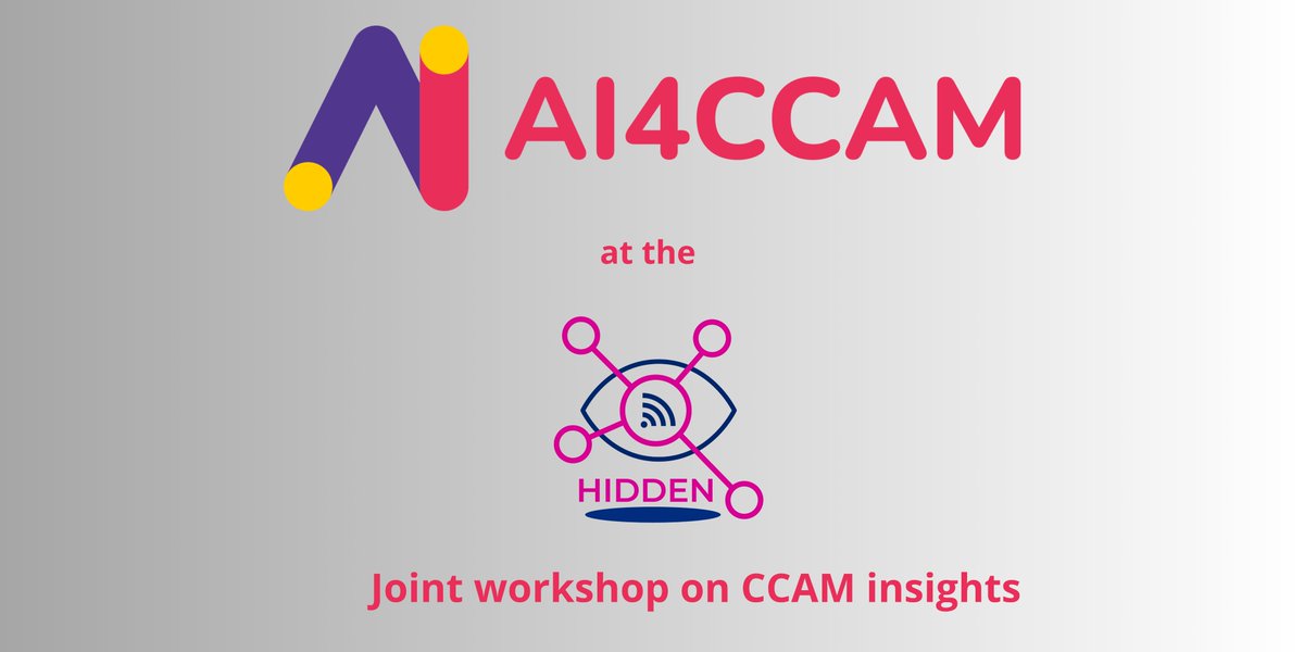 #CCAM. <a href="/ai4ccam/">ai4ccam</a>  at the HIDDEN joint online workshop on CCAM insights! 🚀

✅ Arnaud Gotlieb, Simula Research Lab, will share expertise and AI4CCAM results on VRU simulation environment, also focusing on the ethical dilemmas.

👉tinyurl.com/p8cavr32