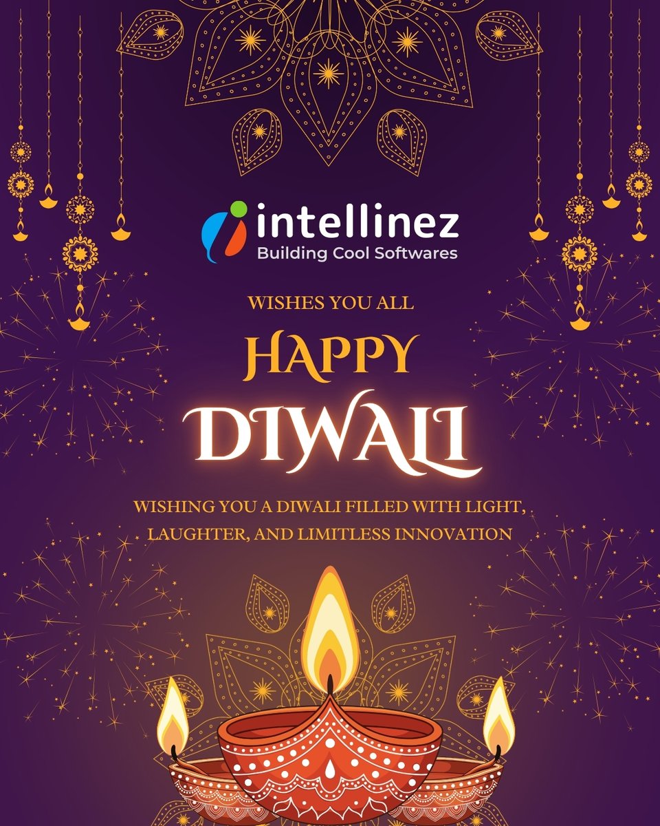 IntellinezSys's tweet image. 🪔✨ Happy Diwali! ✨🪔

May your world shine brightly with innovation, happiness, and success. 🌟

Wishing you joy and prosperity from all of us at @IntellinezSys.

#HappyDiwali #FestivalOfLights #TeamIntellinez #IntellinezSystems #FestivalVibes #Diwali2025Wishes