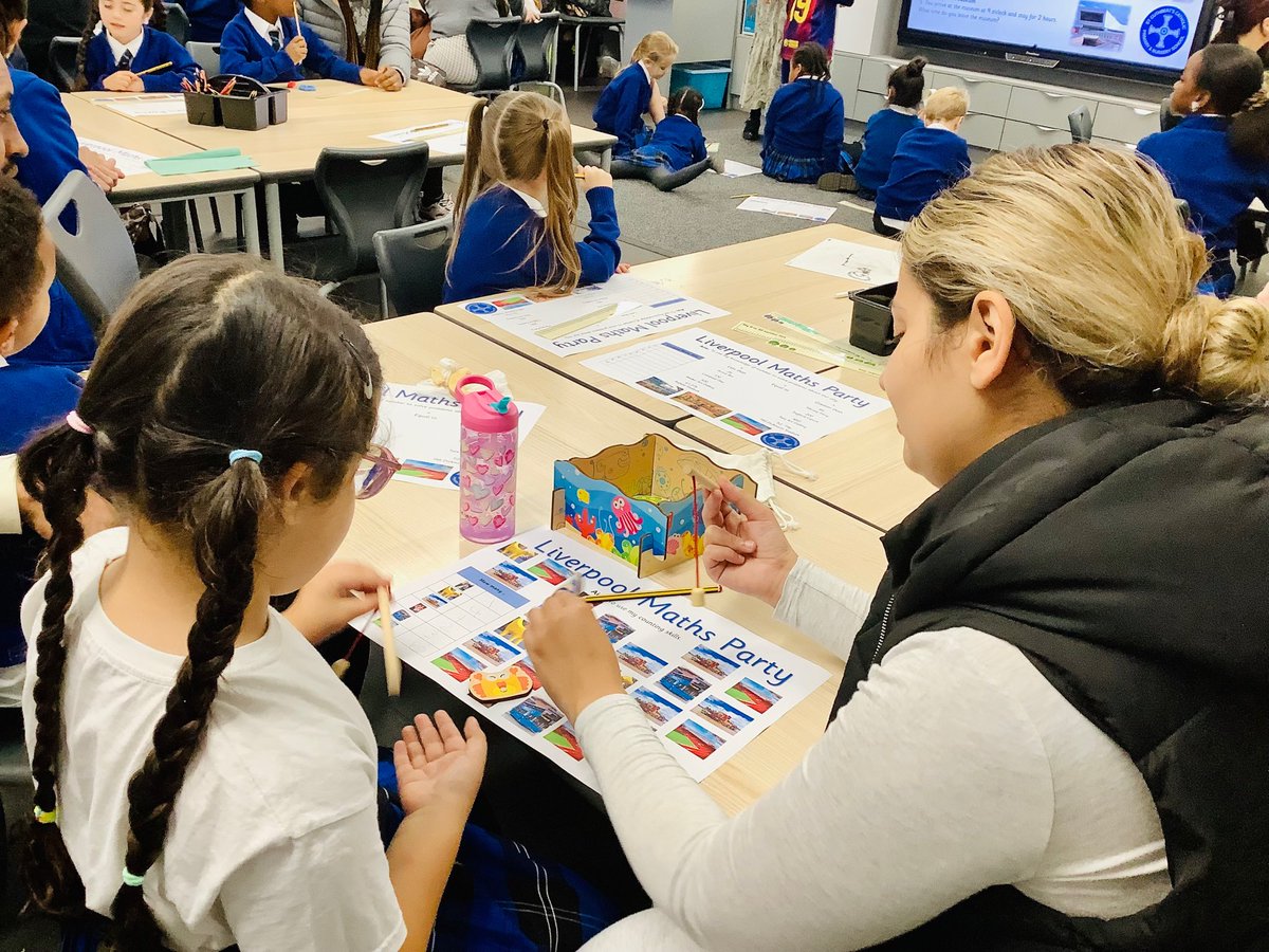 StCuthbertsPri's tweet image. Year 2 would like to say a huge THANK YOU to all of our families, who joined us for our Maths Breakfast this morning 🥐 We used our number skills to complete a quiz all about our city ❤️ #StCuthbertsMaths