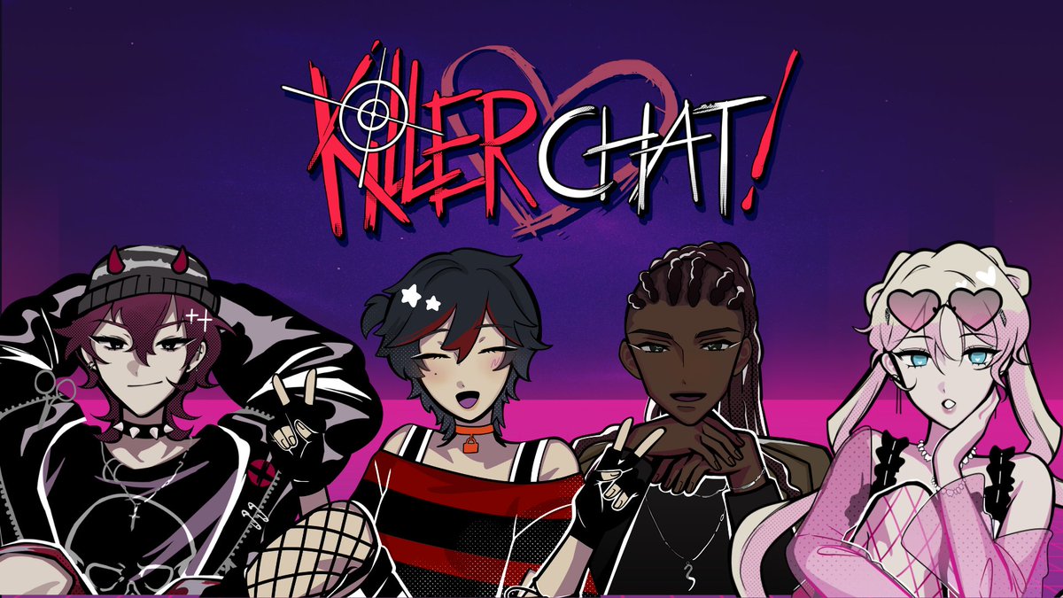 RE-INTRODUCING OUR LOVE INTERESTS! 🫀

killer chat! original edition is steam-bound this NOVEMBER!!! 

wanna know (or want a refresher) on who your prospective serial killer bachelors n' bachelorettes are? 💞🙏