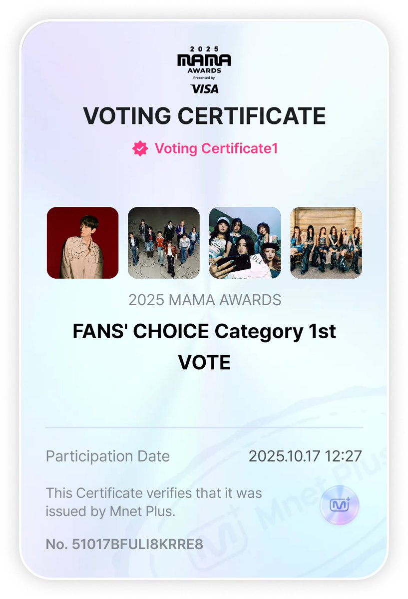 BBHGlobalUnion's tweet image. 🚨 2025 MAMA Fan’s Choice 🚨
We’re announcing our collaborations for the first round of Fan’s Choice voting! Votes from Mnet Plus will account for 90%, and the top 20 will advance to the second round.
Male Category:
1. BAEKHYUN
2. ZEROBASEONE
Female Category:
1. izna
2. ITZY…