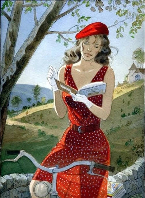 LeoAuteur's tweet image. C&apos;est sur cette #illustration de Jean-Pierre Gibrat que je vous propose de participer à #VendrediLecture. Quel #livre lisez-vous cette semaine, est-ce bien ?