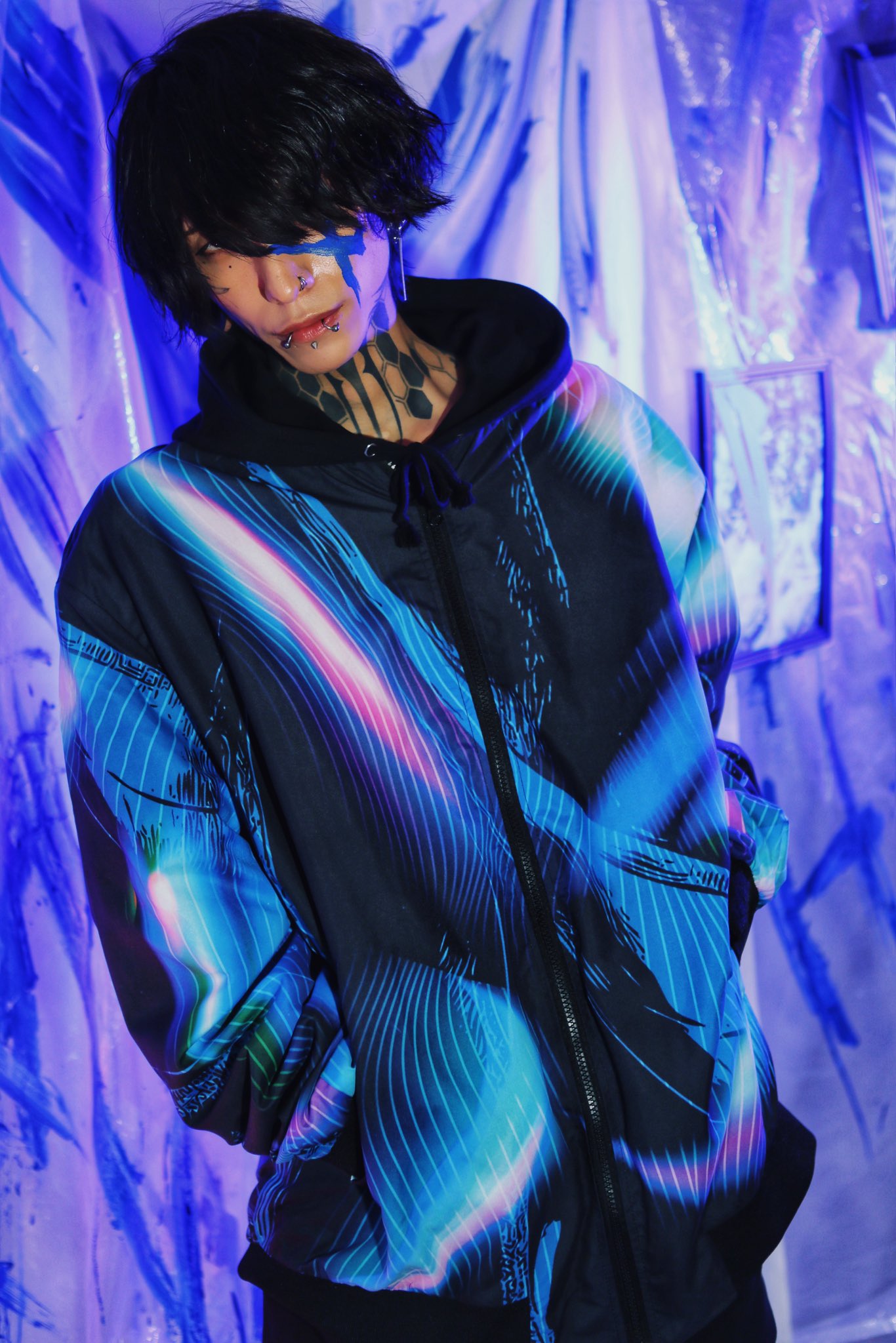 丸 歪 HIZUMI 浮世 UKIYO ブルゾン 歪 hizumi UKIYO 浮世 ブルゾン